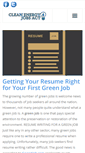 Mobile Screenshot of cleanenergyjobsact.com